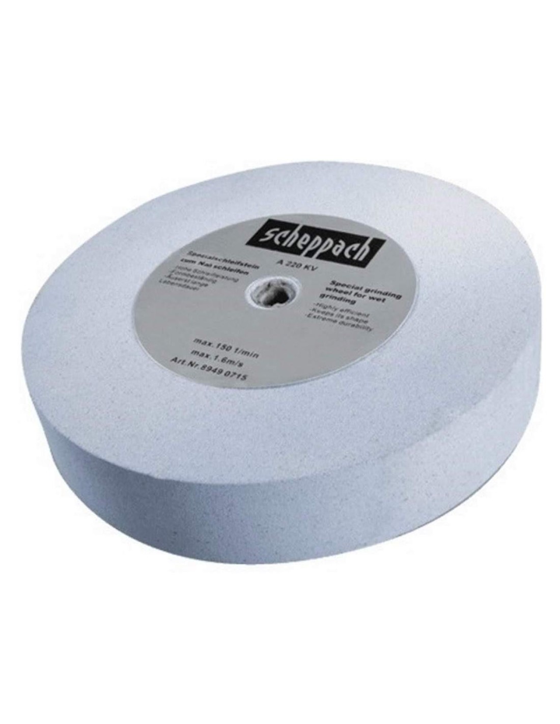 MEULE Ø250 GRAIN 220 PIERRE ABRASIVE POUR AFFUTEUSE SCHEPPACH TIGER 2500