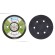 6" 150mm CROCHET ET BOUCLE PONCAGE DISQUES PADS FERVI 0459