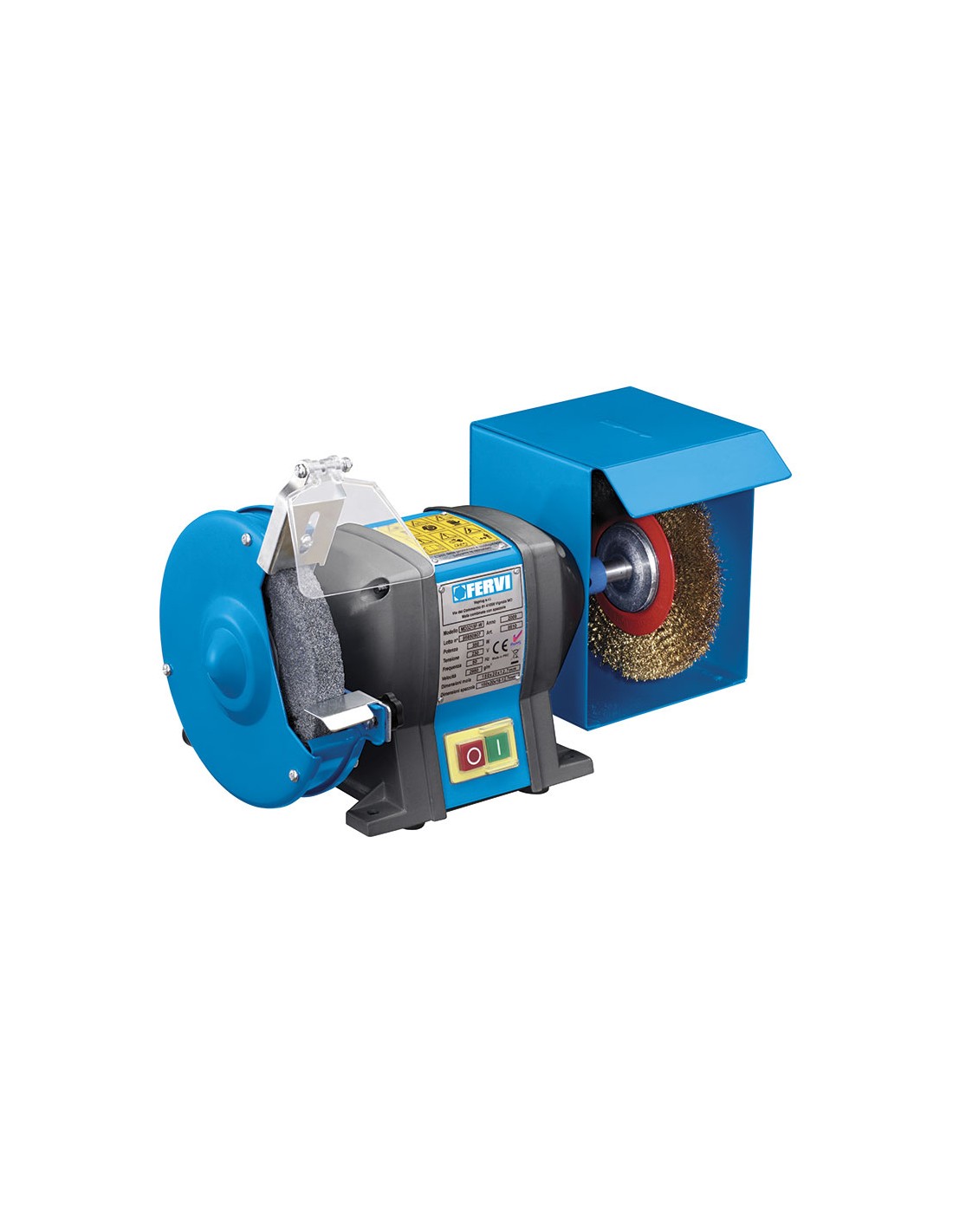 TOURET À MEULER COMBINÉ MEULEUSE 350W FERVI 0510