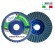 DISQUE ABRRASIF A LAMELLE 115 MM ZIRCONIUM GRAIN 40 FERVI DN6550.112