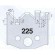 Jeu De 2 Couteaux Profilés Pour Toupie À Bois 50 Mm Profil 225
