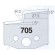 Jeu De 2 Couteaux Profilés Pour Toupie À Bois 50 Mm Profil 705