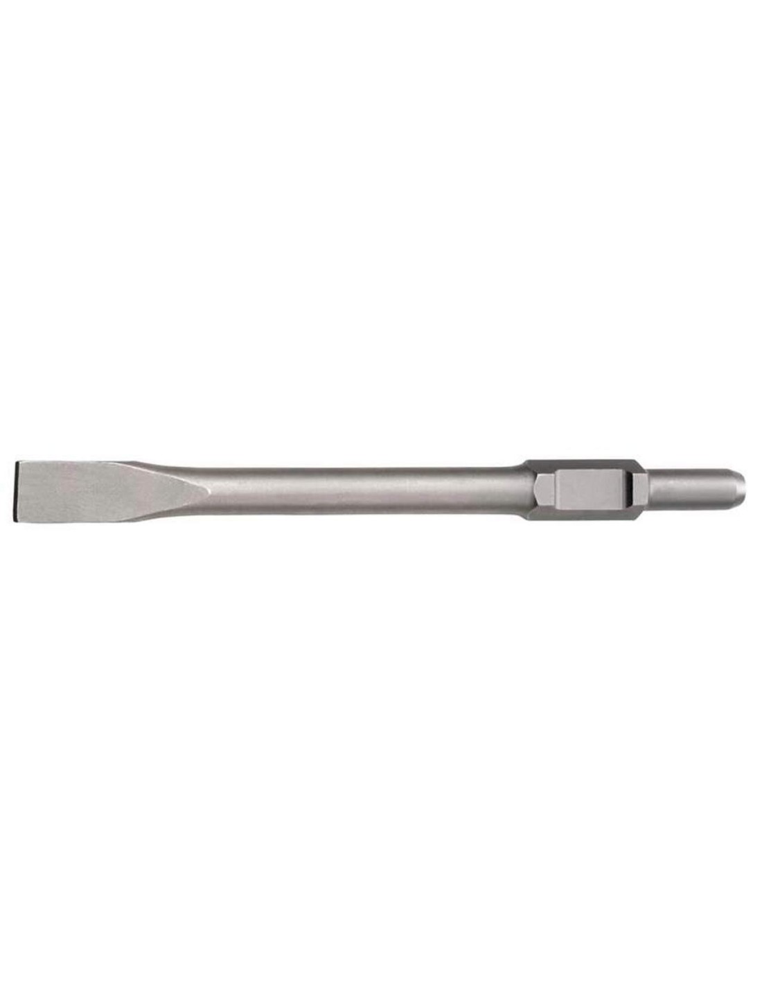 Scalpello piatto 390mm attacco esagonale 30 mm per martello demolitore Scheppach