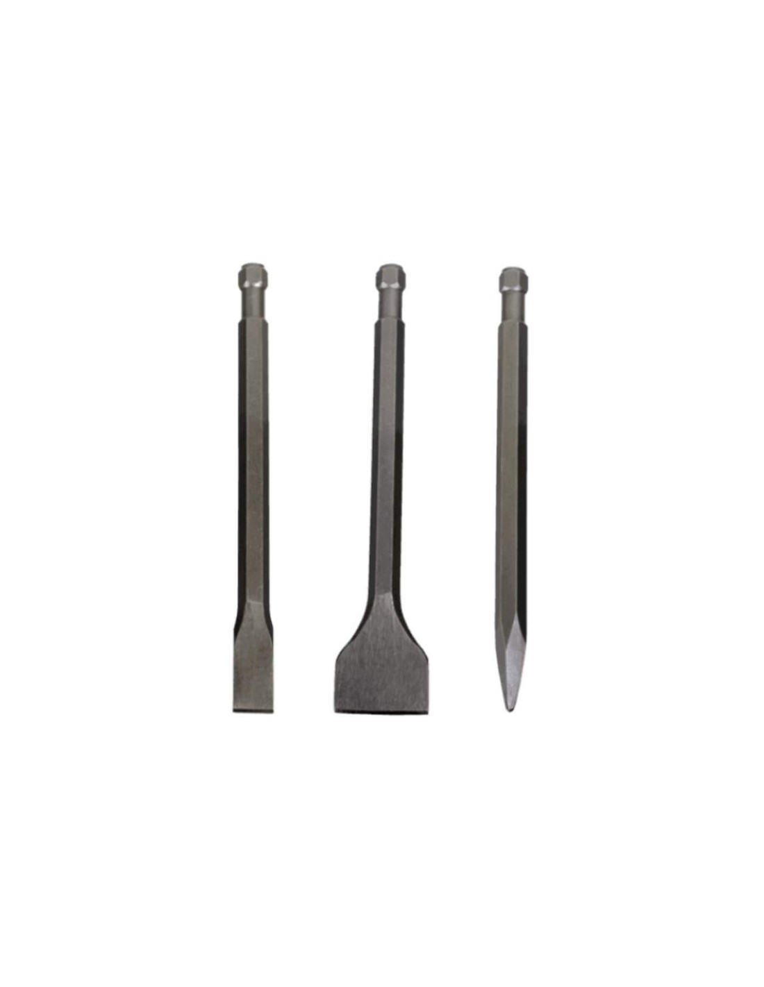 Kit 3 ciseau burin pour multi-usage outil pneumatique Scheppach aero spade
