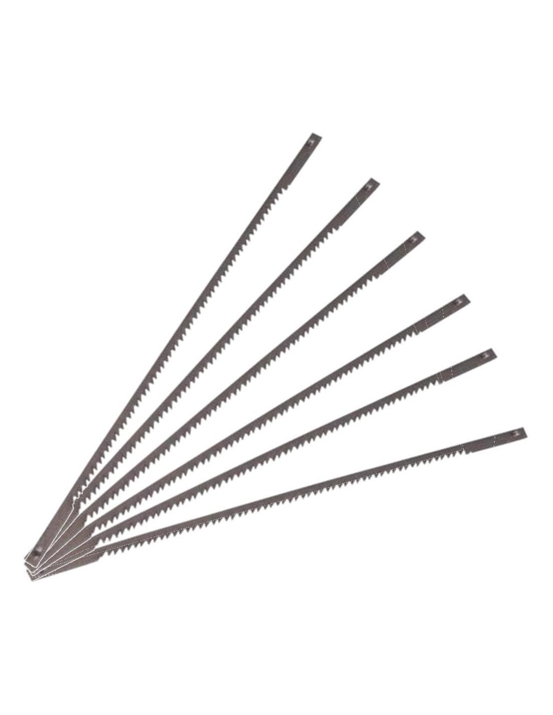 Scheppach kit 6 lames pour scie a chantourner 135x2x0,25 mm 25t universel