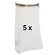 Sacs recepteurs 5 pieces accessoires optionnels pour aspirateur Scheppach dc500