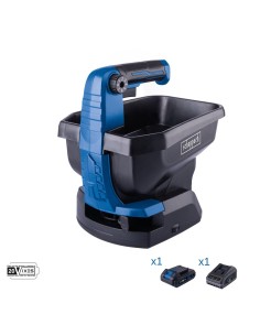 Epandeur 20V 1 batterie 2.0Ah + chargeur ixes Scheppach c-gps800-x