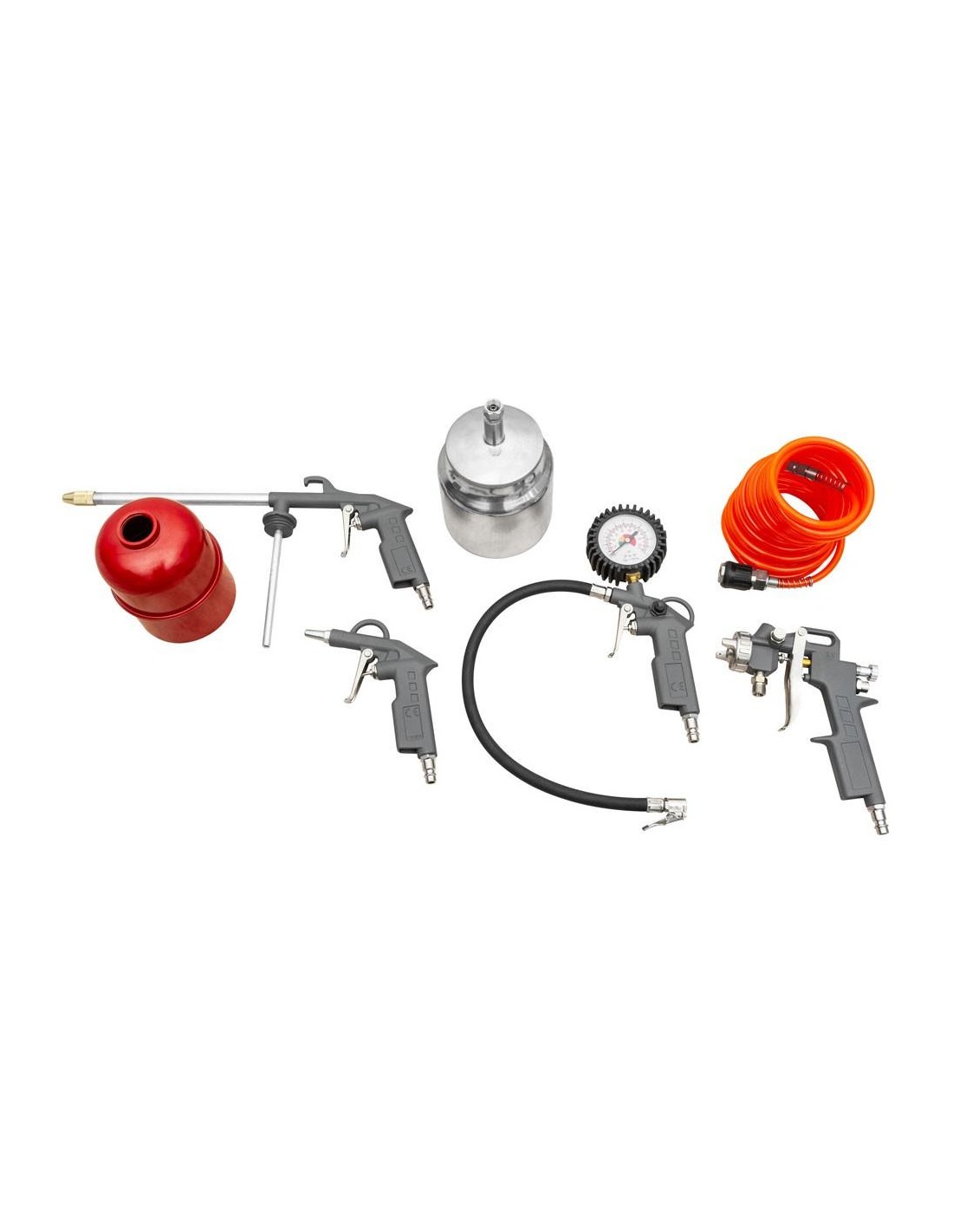 Kit 5 pcs accessoires compresseur air pneumatique Zipper zi-comzub5
