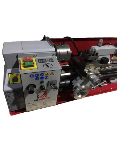 7 - Tour à métaux d'étabil 300 mm avec variateur Holzmann ed300eco