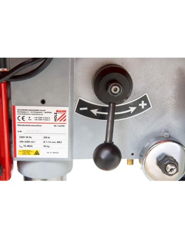 PERCEUSE À COLONNE D'ETABLI 230V 500W HOLZMANN SB162VN