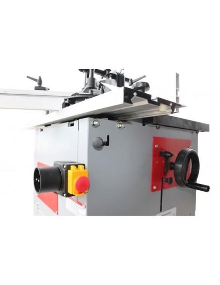 6 - Toupie 4 vitesse table de fraiseuse avec arbre fixe Holzmann fs 160l