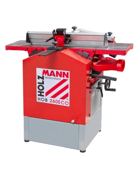 3 - D&eacute;gauchisseuse raboteuse&nbsp;epaisseur bois Holzmann hob260eco&nbsp;230v