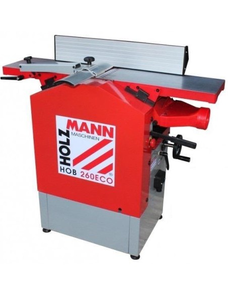 6 - D&eacute;gauchisseuse raboteuse&nbsp;epaisseur bois Holzmann hob260eco&nbsp;230v