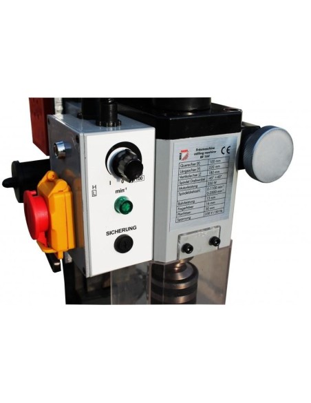 PERCEUSE FRAISEUSE MÉTAL 230V 3-13MM HOLZMANN BF16V