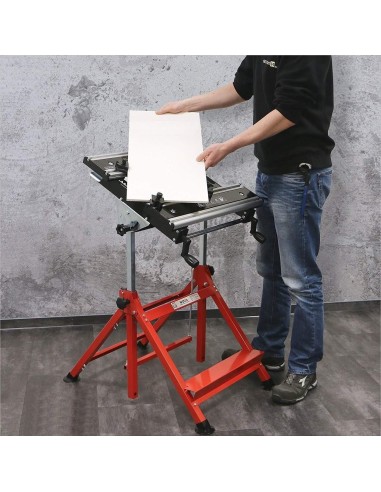 5 - Établi banc de travail de serrage plan pliable inclinable Holzmann wst20
