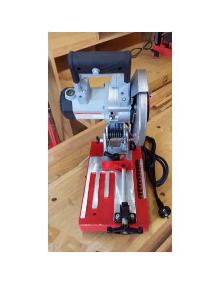 7 - Scie onglets circulaire pour métaux 230v 180mm 20mm Holzmann mks180