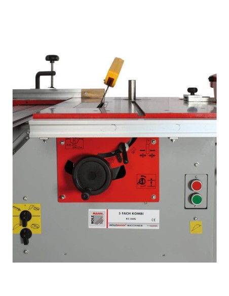 5 - Combinè machines à bois 5 fonctions 230 v Holzmann k5 260l