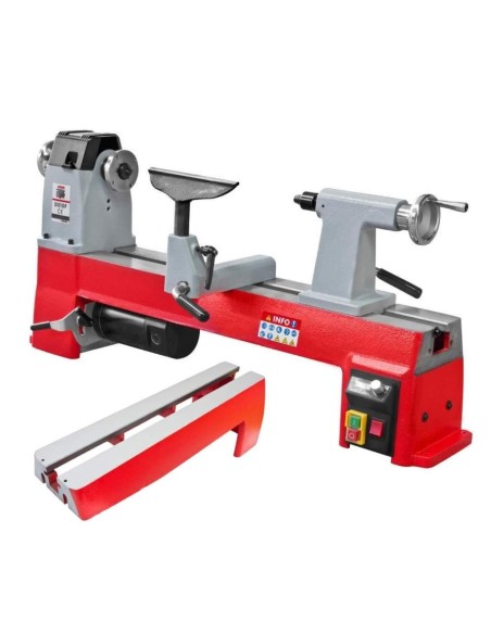 1 - Tour à bois 230v 735w Holzmann d510f + rallonge 644 mm