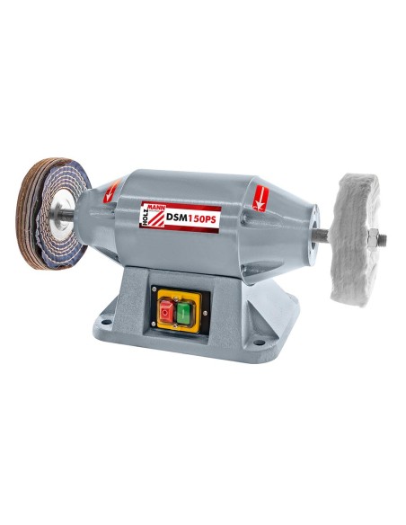 TOURET À POLIR DE POLISSAGE POLISSEUSE 150 MM HOLZMANN DSM150PS