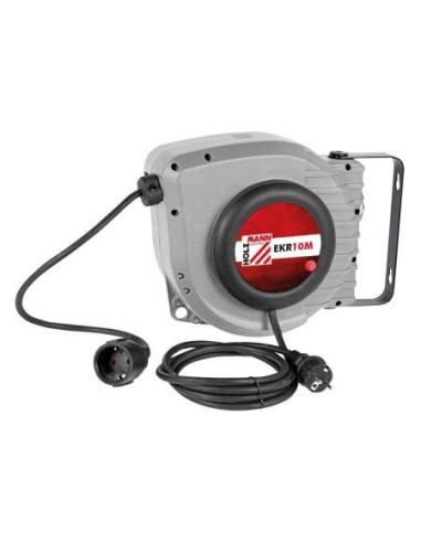 1 - Enrouleur de câble automatique 10 metres 230v Holzmann ekr10m