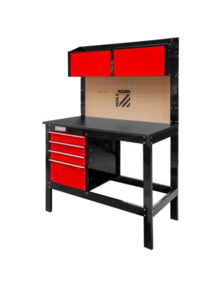 ETABLI D'ATELIER BANC TRAVAIL AVEC PANNEAU OUTILS ET TIROIR HOLZMANN WT39