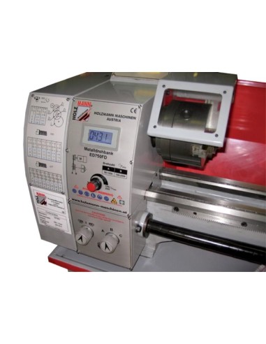 TOUR À MÉTAUX D'ÉTABIL AVEC VARIATEUR HOLZMANN ED750FDQ