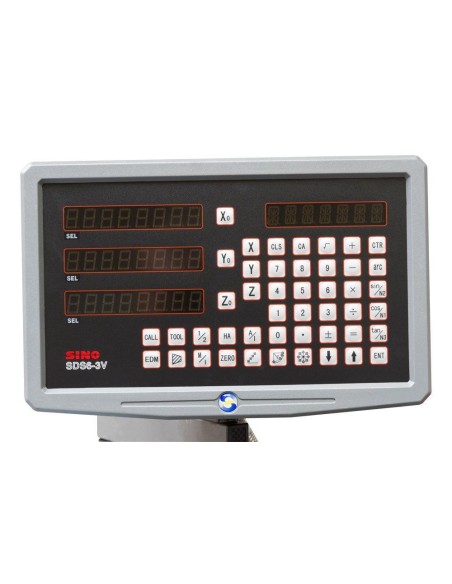 3 - Tour a metaux d'etabil professionel avec banc 400v Holzmann ed1000kdig