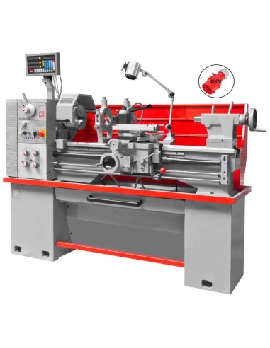 1 - Tour à métaux d'étabil avec banc 400v Holzmann