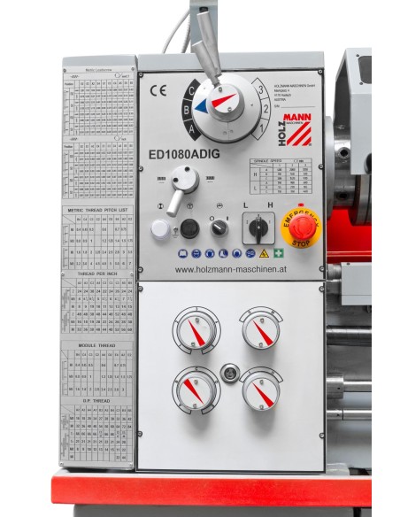 4 - Tour à métaux d'étabil avec banc 400v Holzmann