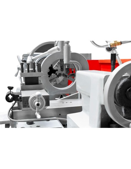 4 - Tour a metaux d'etabil professionel avec banc 400v Holzmann ed1500indig80