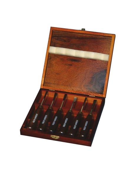 1 - Set de sculpture sur bois 6 pcs Holzmann sch6tlg