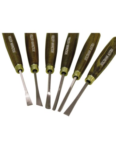 2 - Set de sculpture sur bois 6 pcs Holzmann sch6tlg