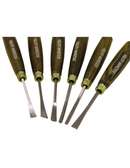 2 - Set de sculpture sur bois 6 pcs Holzmann sch6tlg