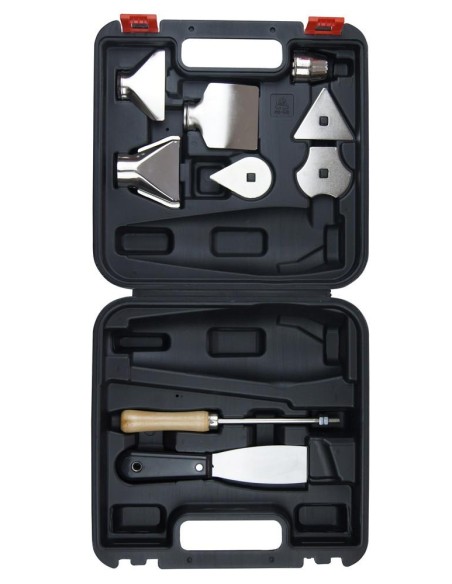 230V SET PISTOLET AIR CHAUD DÉCAPANT + ACCESSOIRES HOLZMANN HLP2000