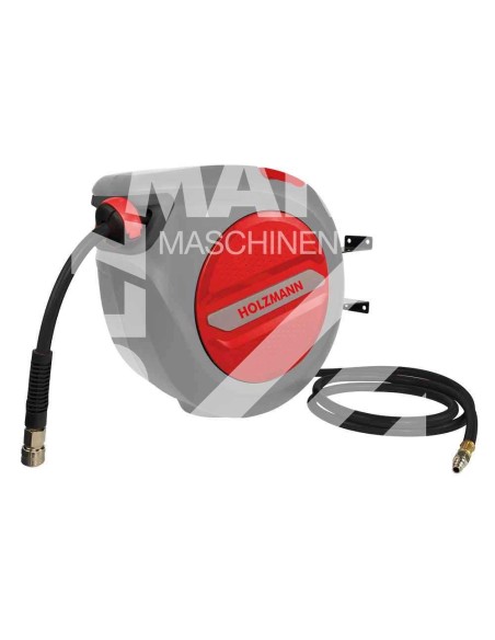 1 - Enrouleur dévidoir automatique air comprimé 20m Holzmann lsr20air