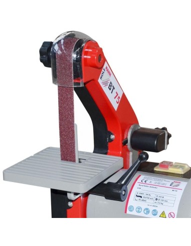 2 - Ponceuse à bande et à disque assiette meleuse Holzmann bt75