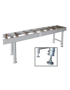 1 - Servante fixe 700kg à 9 rouleaux 400x2000 mm Holzmann rb9