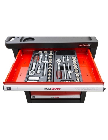 2 - Chariot atelier 391pcs outils caisse roulettes roulant servante Holzmann ww790w