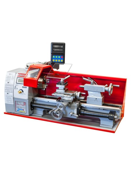 1 - Tour a metaux d'étabil 400 mm avec variateur Holzmann ed400fddig