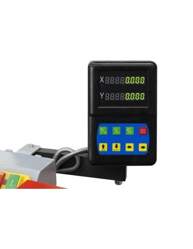 2 - Tour a metaux d'étabil 400 mm avec variateur Holzmann ed400fddig