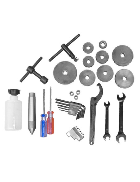 3 - Tour a metaux d'étabil 400 mm avec variateur Holzmann ed400fddig