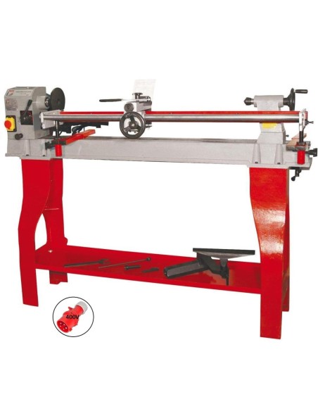 1 - TOUR À BOIS AVEC COPIEUR 750 W 1000MM ø 370 Holzmann VD1100N 400V