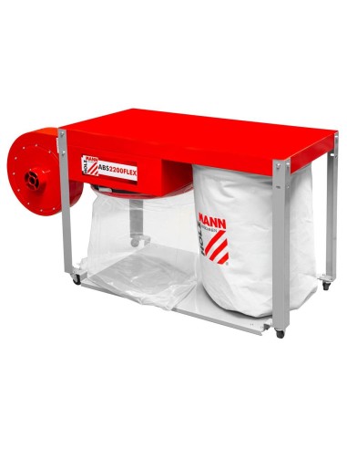 1 - Aspirateur poussiere extracteur collecteur copeaux Holzmann abs2200flex 230v