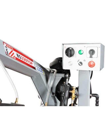 3 - Scie à ruban pour métal avec base Holzmann bs320top_400v