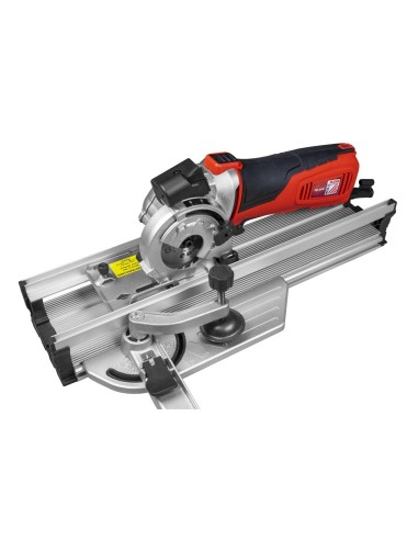 5 - Scie plongeante + rail de guidage + 3 lames + accessoires Holzmann tas89m_230v