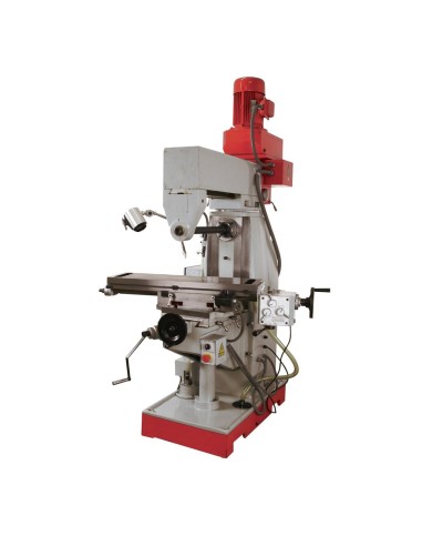 3 - Fraiseuse universelle fraisage vertical et horizontal Holzmann bf500d 400v