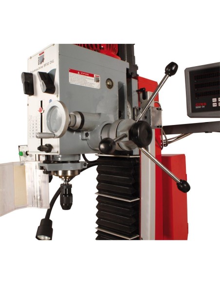 3 - Perceuse fraiseuse métal Holzmann bf50dig 400v