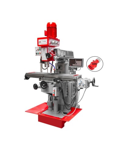 1 - Fraiseuse universelle fraisage vertical et horizontal Holzmann bf600d 400v