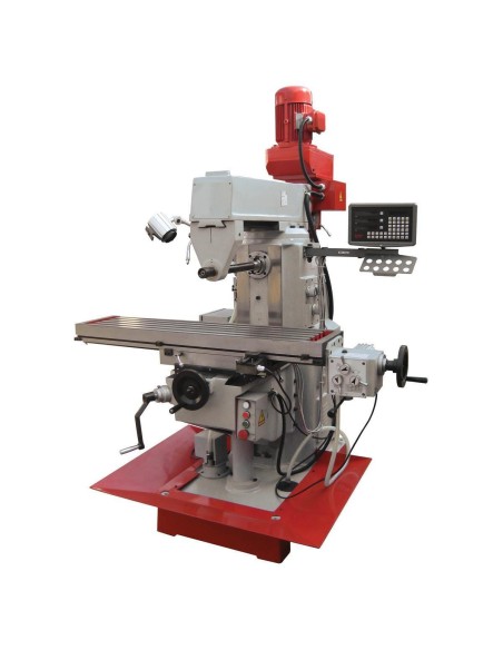 2 - Fraiseuse universelle fraisage vertical et horizontal Holzmann bf600d 400v