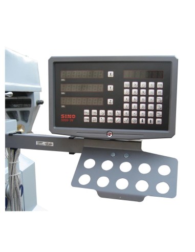 3 - Fraiseuse universelle fraisage vertical et horizontal Holzmann bf600d 400v